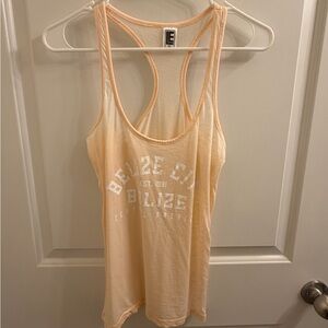 Women's Beige Tank Top